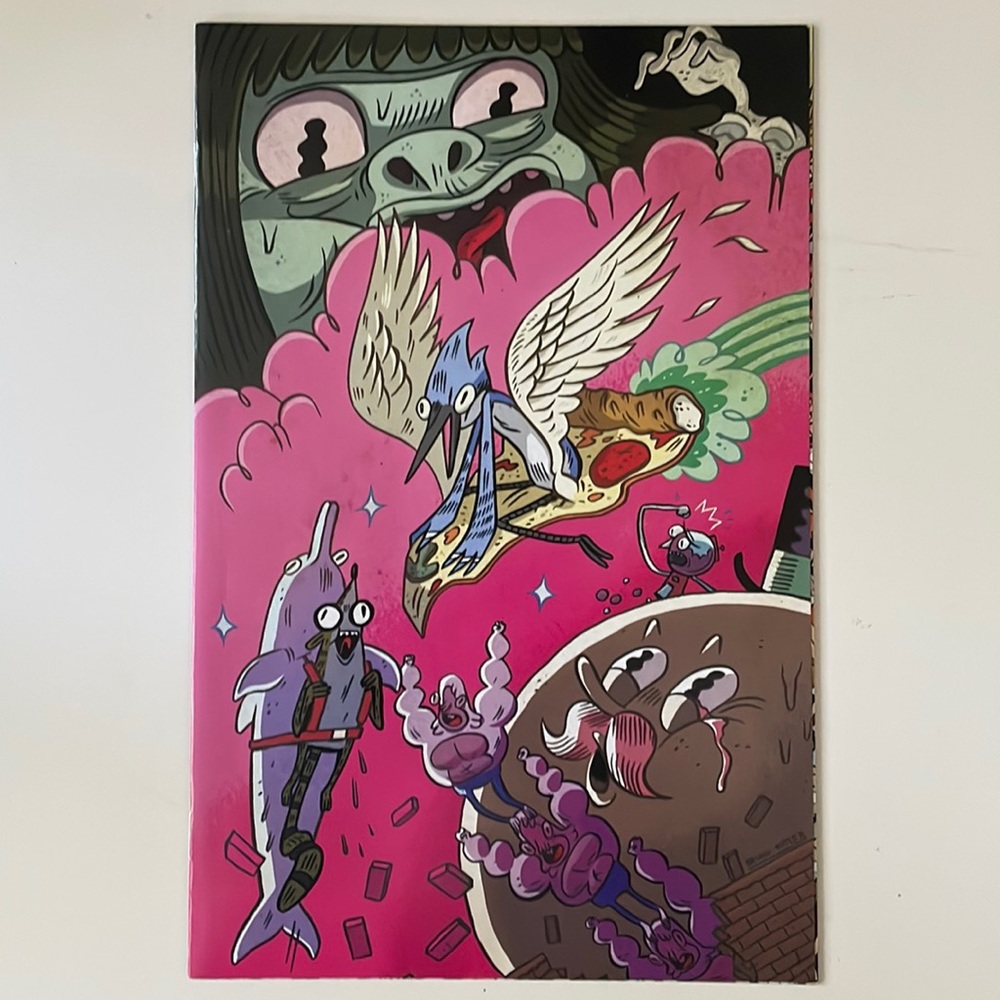 REGULAR SHOW #2 D  variant 2013 cartoon network